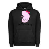Pigment Black hello kidney Urban Hoodie - artisFamous