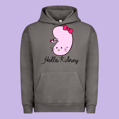 Hello Kidney Urban Hoodie Designed By Artisfamous