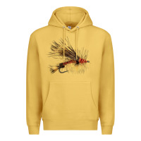 Antique Gold Fish Fly Premium Hoodie - LillyAllenDesigns