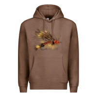 Chestnut Fish Fly Premium Hoodie - LillyAllenDesigns