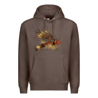 Coffee Fish Fly Premium Hoodie - LillyAllenDesigns