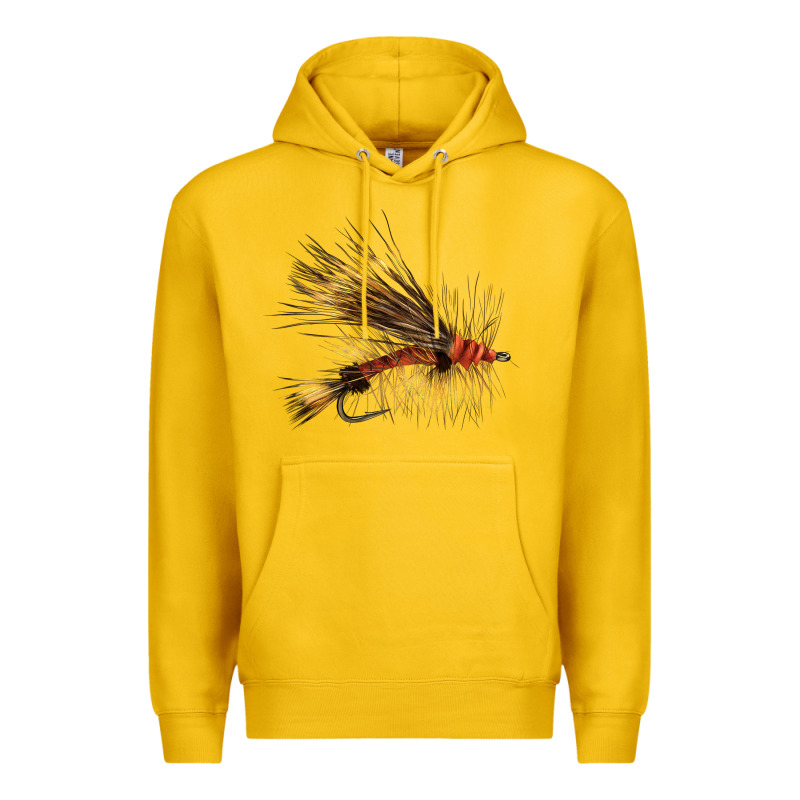 Fish Fly Premium Hoodie by LillyAllenDesigns | Teevron