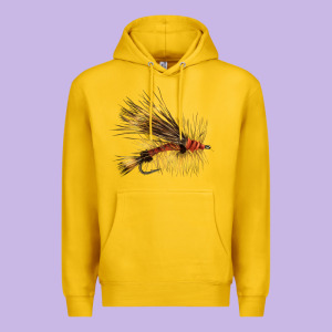 Fish Fly Premium Hoodie Designed By Lillyallendesigns