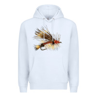 White Fish Fly Premium Hoodie - LillyAllenDesigns