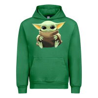 Emerald baby yoda Urban Hoodie - artisFamous