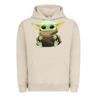 Pigment French Oak baby yoda Urban Hoodie - artisFamous