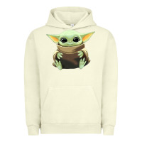Pigment Pistachio baby yoda Urban Hoodie - artisFamous