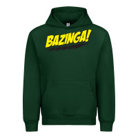 Forest Green Bazinga! Urban Hoodie - artisFamous