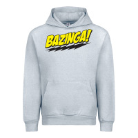 Heather Grey Bazinga! Urban Hoodie - artisFamous