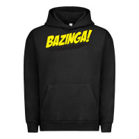 Pigment Black Bazinga! Urban Hoodie - artisFamous