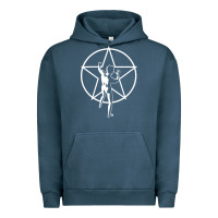 Pigment Midnight Navy Rush Explosion Urban Hoodie - artisFamous