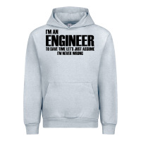 Heather Grey i'm an engineering Urban Hoodie - artisFamous