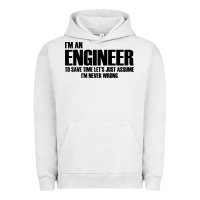 Pigment Lunar Rock i'm an engineering Urban Hoodie - artisFamous