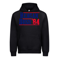 Black reagan bush '84 Urban Hoodie - artisFamous