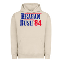 Pigment French Oak reagan bush '84 Urban Hoodie - artisFamous