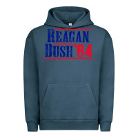 Pigment Midnight Navy reagan bush '84 Urban Hoodie - artisFamous