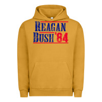 Pigment Peanut Butter reagan bush '84 Urban Hoodie - artisFamous