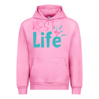 Fuchsia Pink best life Urban Hoodie - artisFamous