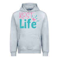 Heather Grey best life Urban Hoodie - artisFamous