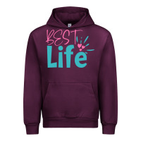 Mauve Wine best life Urban Hoodie - artisFamous
