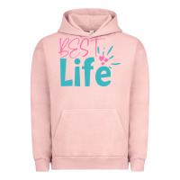 Pigment Salmon best life Urban Hoodie - artisFamous