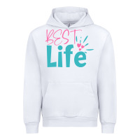 White best life Urban Hoodie - artisFamous