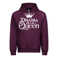 Mauve Wine drama queen Urban Hoodie - artisFamous