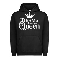 Pigment Black drama queen Urban Hoodie - artisFamous