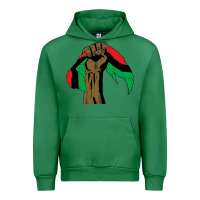 Emerald black power african license Urban Hoodie - artisFamous