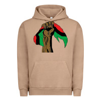 Pigment Burro black power african license Urban Hoodie - artisFamous