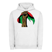 Pigment Lunar Rock black power african license Urban Hoodie - artisFamous