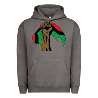 Pigment Tornado black power african license Urban Hoodie - artisFamous