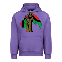 Tulip black power african license Urban Hoodie - artisFamous