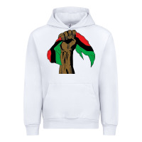 White black power african license Urban Hoodie - artisFamous