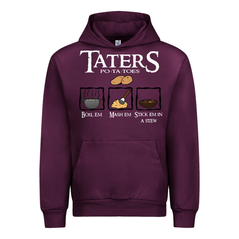 The Lord Of The Rings Taters Potatoes Recipe Urban Hoodie by artisFamous | Teevron