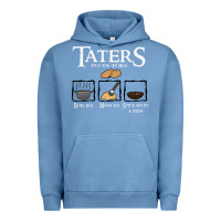 Pigment Pebble Blue the lord of the rings taters potatoes recipe Urban Hoodie - artisFamous