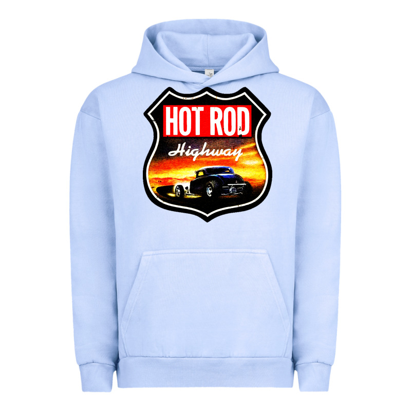 Hot Rod Garage Car Urban Hoodie by artisFamous | Teevron