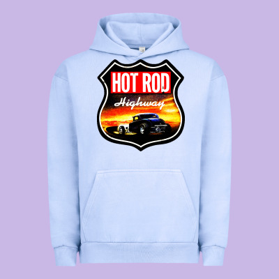 Hot Rod Garage Car Urban Hoodie Designed By Artisfamous