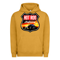 Pigment Peanut Butter HOT ROD GARAGE CAR Urban Hoodie - artisFamous