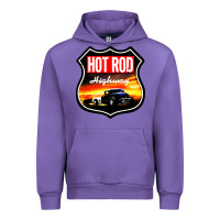 Tulip HOT ROD GARAGE CAR Urban Hoodie - artisFamous