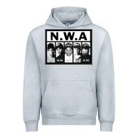 Heather Grey N.W.A Californian hip hop group N.W.A Urban Hoodie - artisFamous