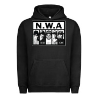 Pigment Black N.W.A Californian hip hop group N.W.A Urban Hoodie - artisFamous