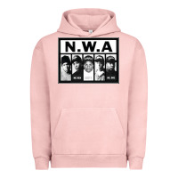Pigment Salmon N.W.A Californian hip hop group N.W.A Urban Hoodie - artisFamous