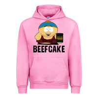 Fuchsia Pink beefcake Urban Hoodie - artisFamous