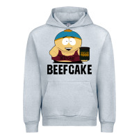 Heather Grey beefcake Urban Hoodie - artisFamous