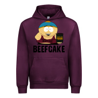 Mauve Wine beefcake Urban Hoodie - artisFamous