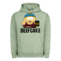 Pigment Oil Green beefcake Urban Hoodie - artisFamous