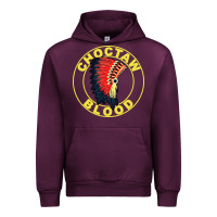 Mauve Wine choctaw blood Urban Hoodie - artisFamous