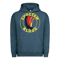 Pigment Midnight Navy choctaw blood Urban Hoodie - artisFamous