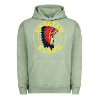 Pigment Oil Green choctaw blood Urban Hoodie - artisFamous